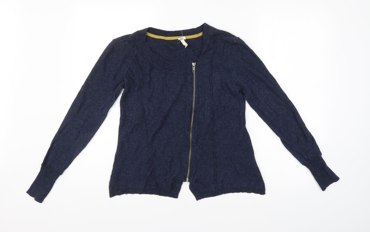 White Stuff Womens Blue   Full Zip Jumper Size 10