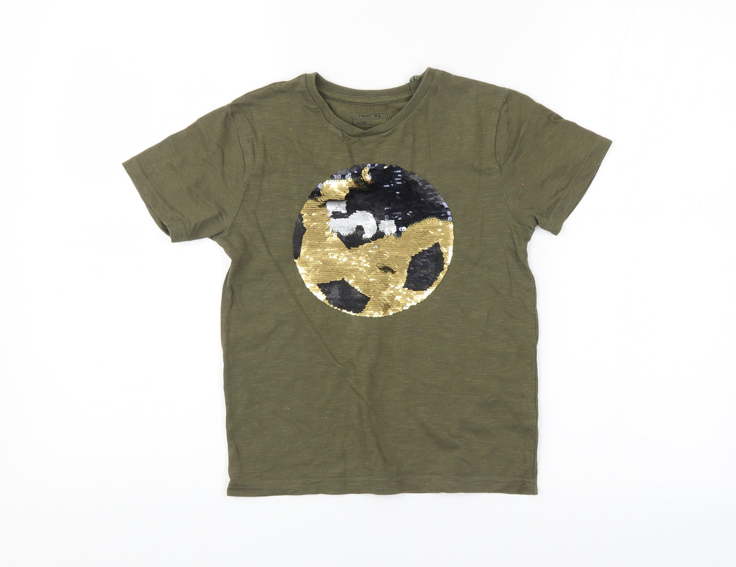 NEXT Girls Green   Basic T-Shirt Size 6 Years
