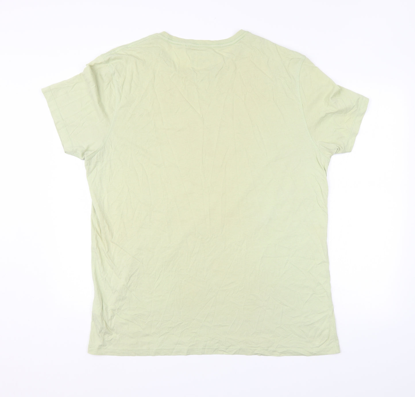 NEXT Mens Green    T-Shirt Size XL