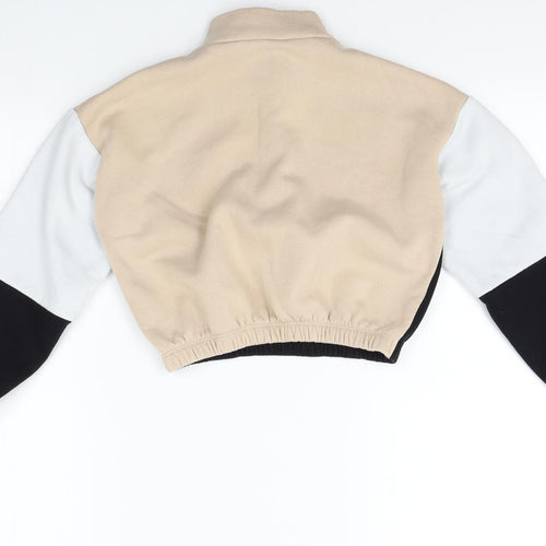 Candy Womens Beige   Pullover Sweatshirt Size 10