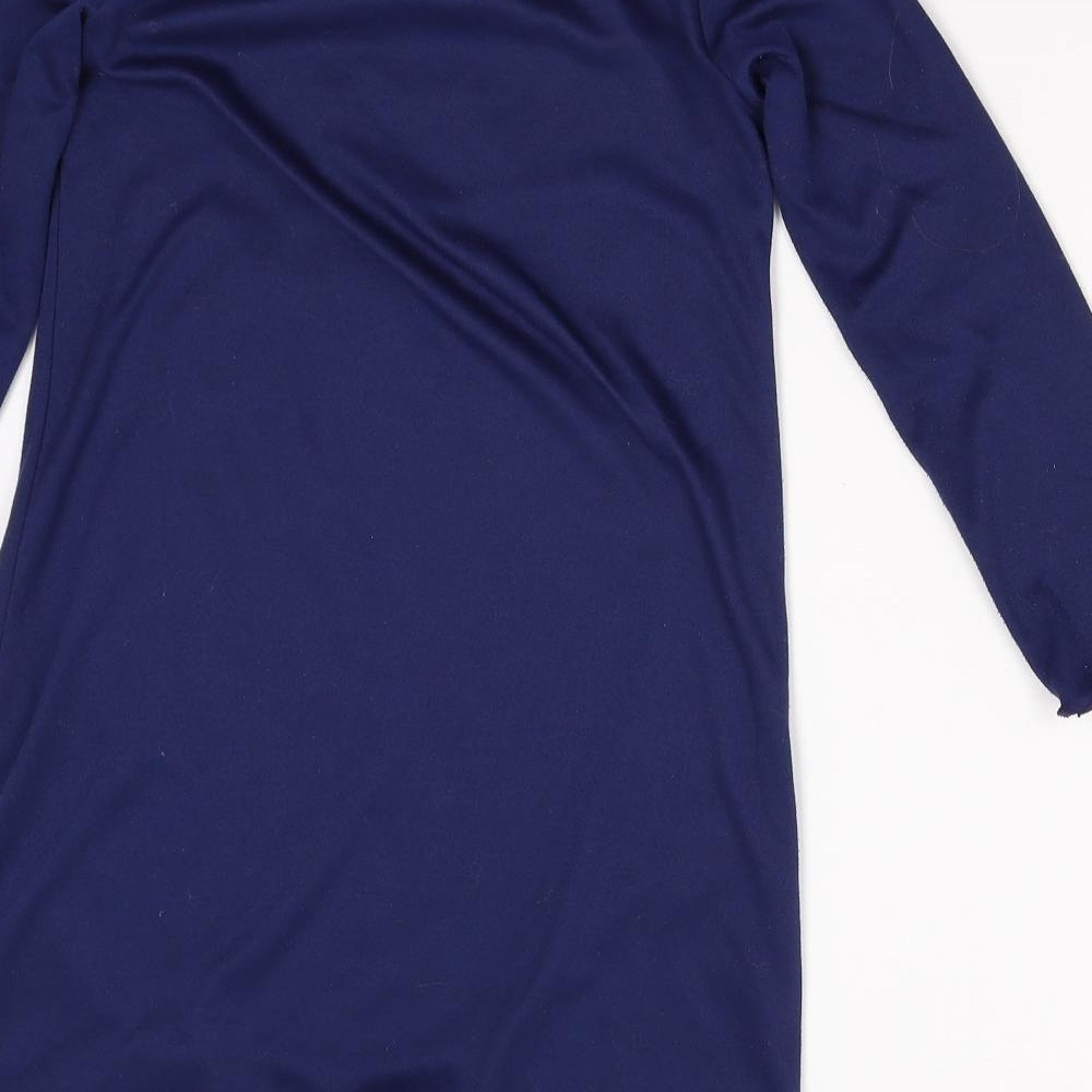 M&S Girls Blue    Dress Size 6-7 Years