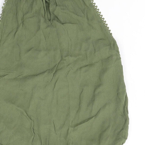H&M Womens Green   Basic Tank Size 6