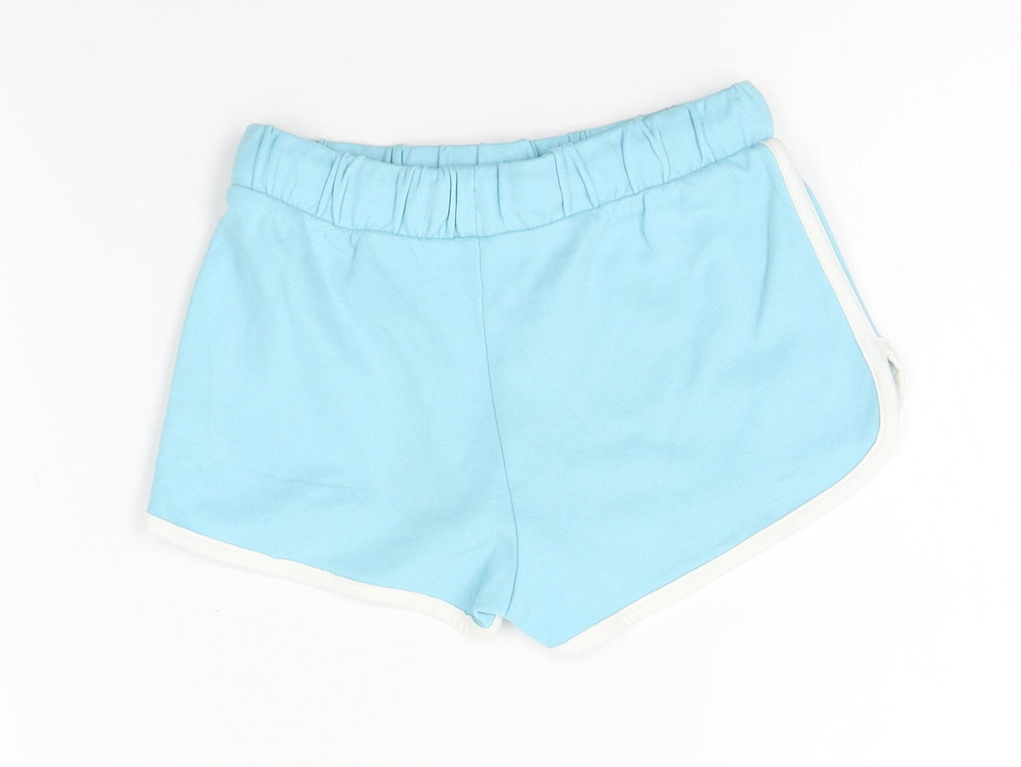 M&S Girls Blue    Sleep Shorts Size 6-7 Years  -