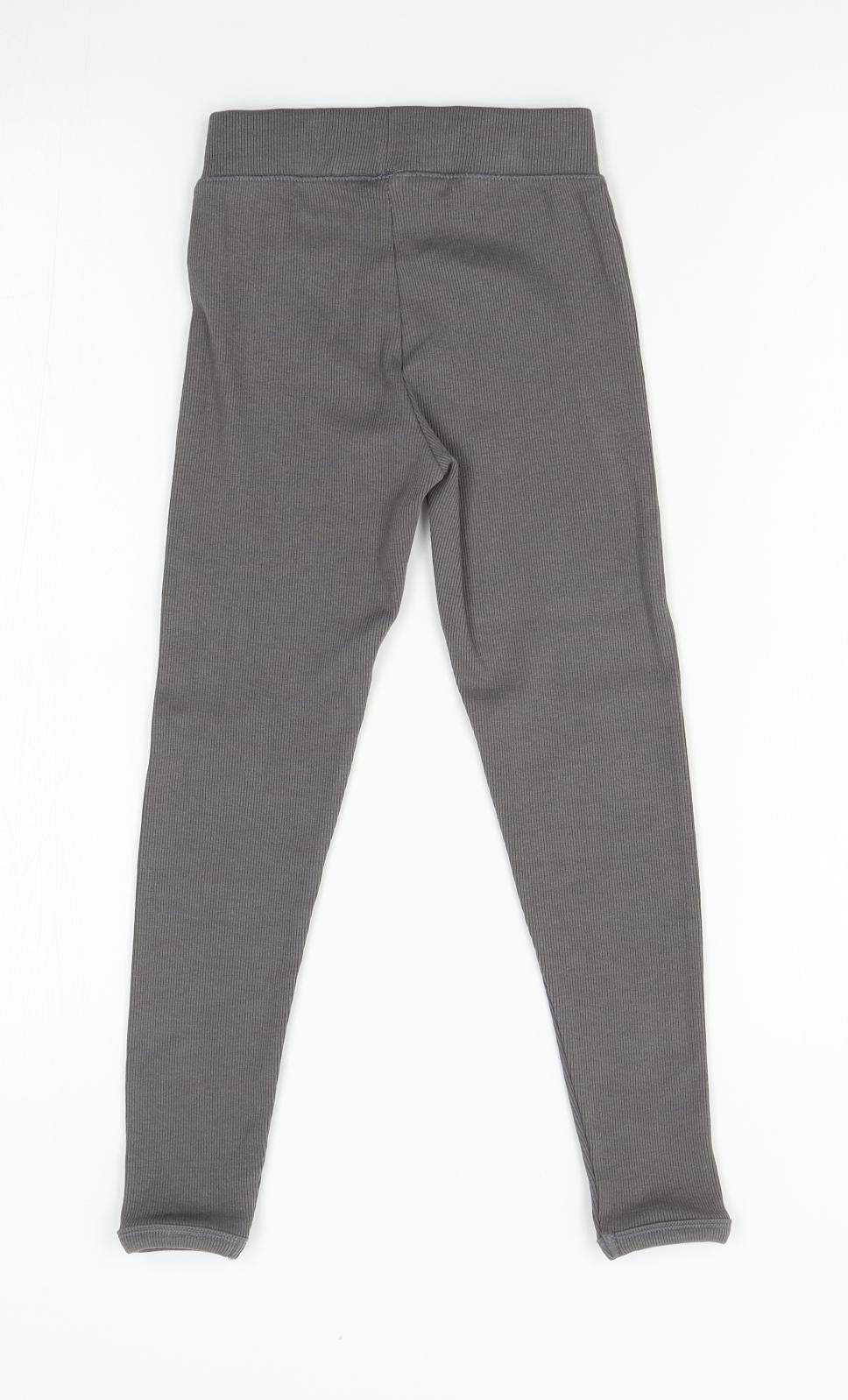 Zara Girls Grey   Jogger Trousers Size 7 Years