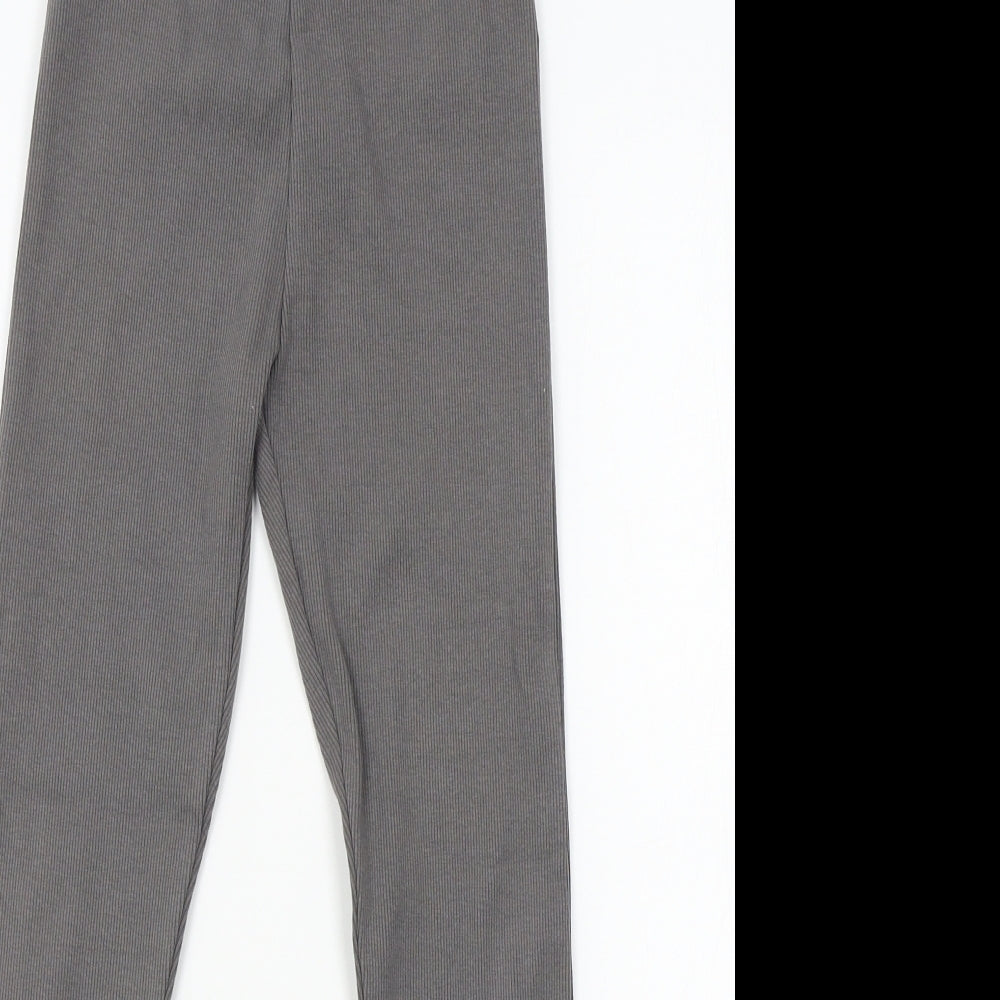 Zara Girls Grey   Jogger Trousers Size 7 Years
