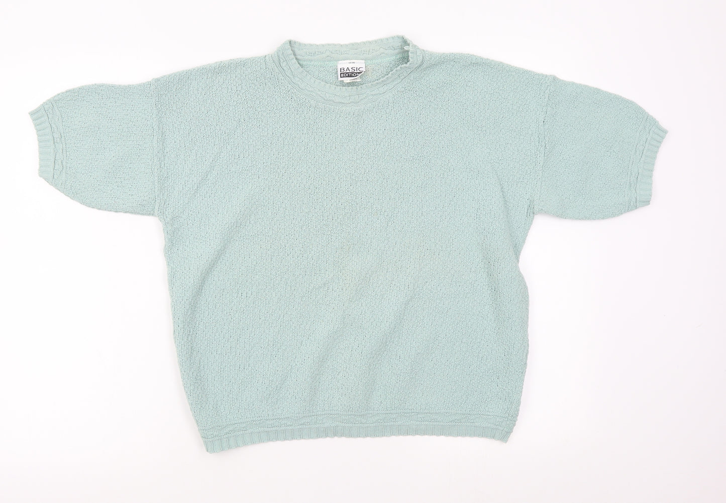 Basic Collections Womens Green   Pullover Jumper Size L