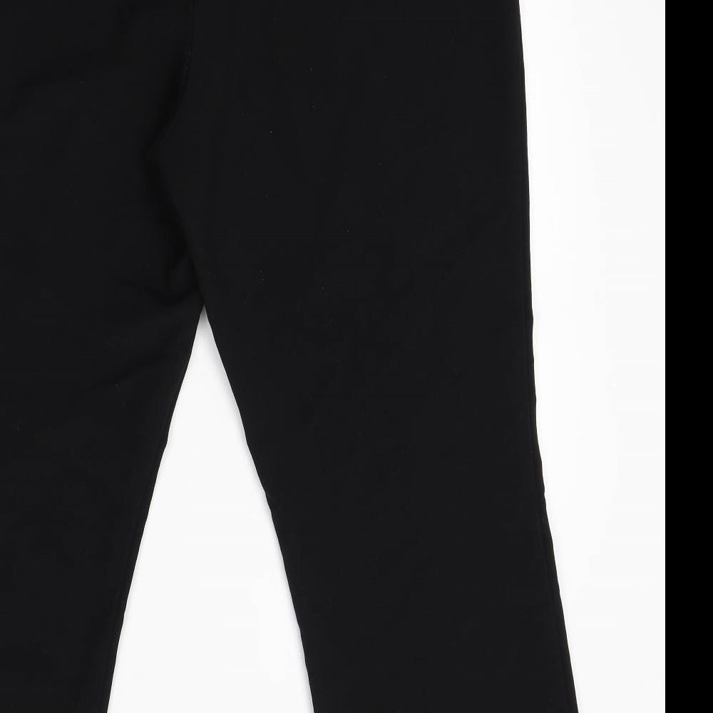 Classic Womens Black   Trousers  Size 14 L27 in - comfort plus