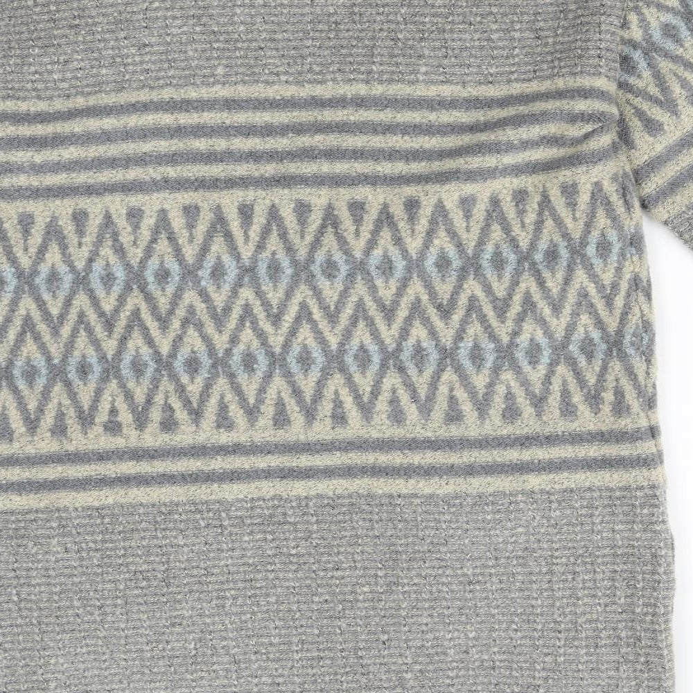 Weird Fish Womens Grey    Coatigan Size 14