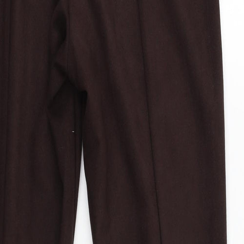Long Tall Sally Womens Brown   Trousers  Size 16 L35 in