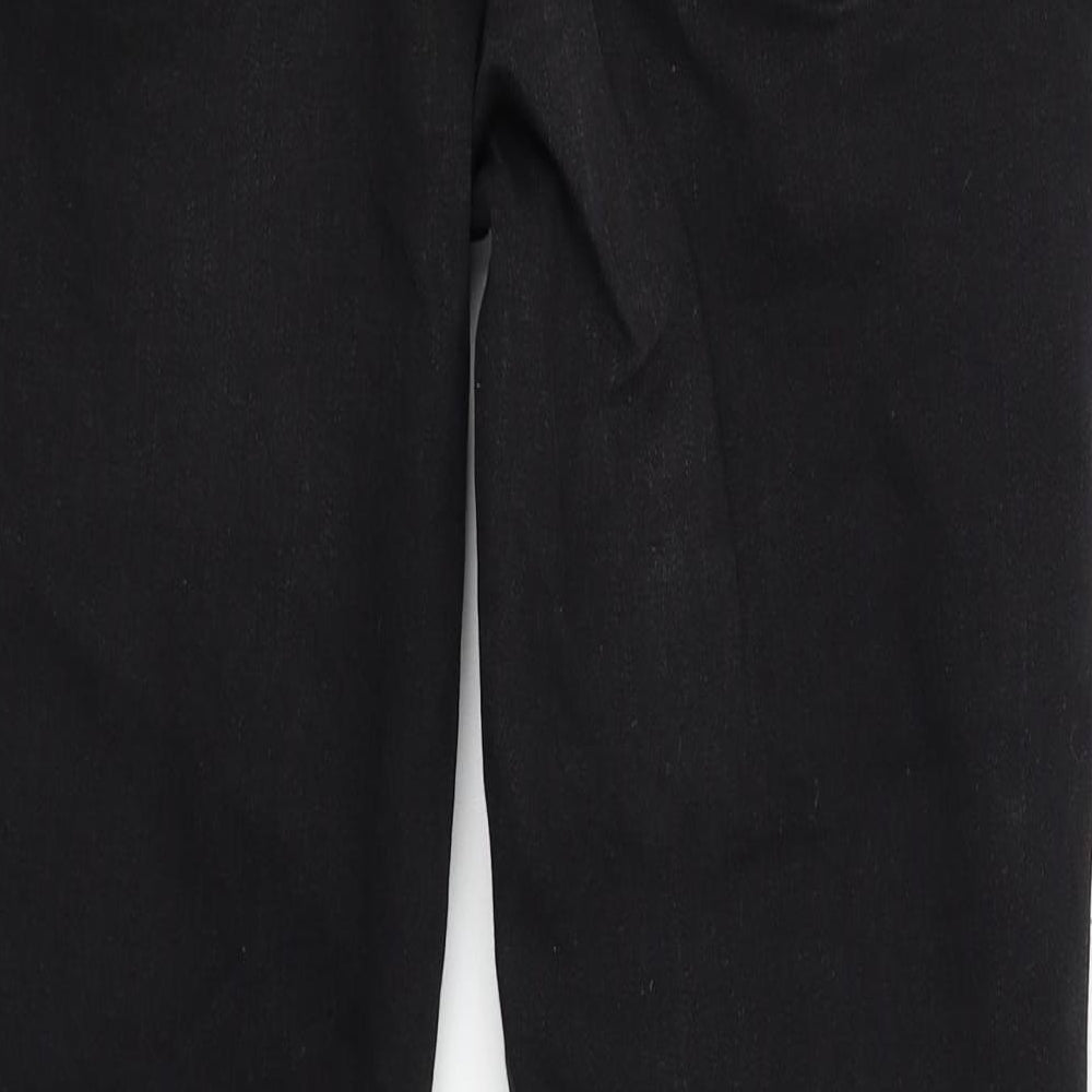 Topman Mens Black   Straight Jeans Size 34 L28 in