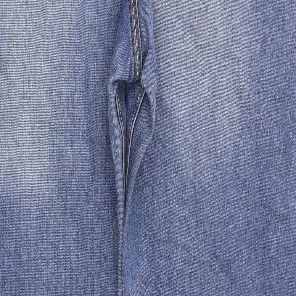 24/7 Womens Blue   Boyfriend Jeans Size 12 L28 in
