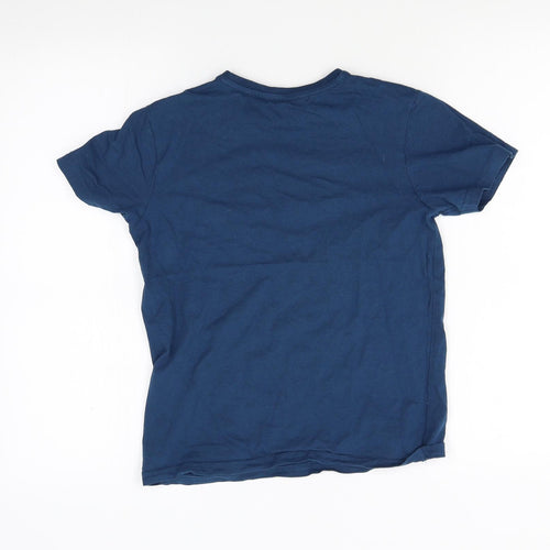 George Boys Blue   Basic T-Shirt Size 10-11 Years
