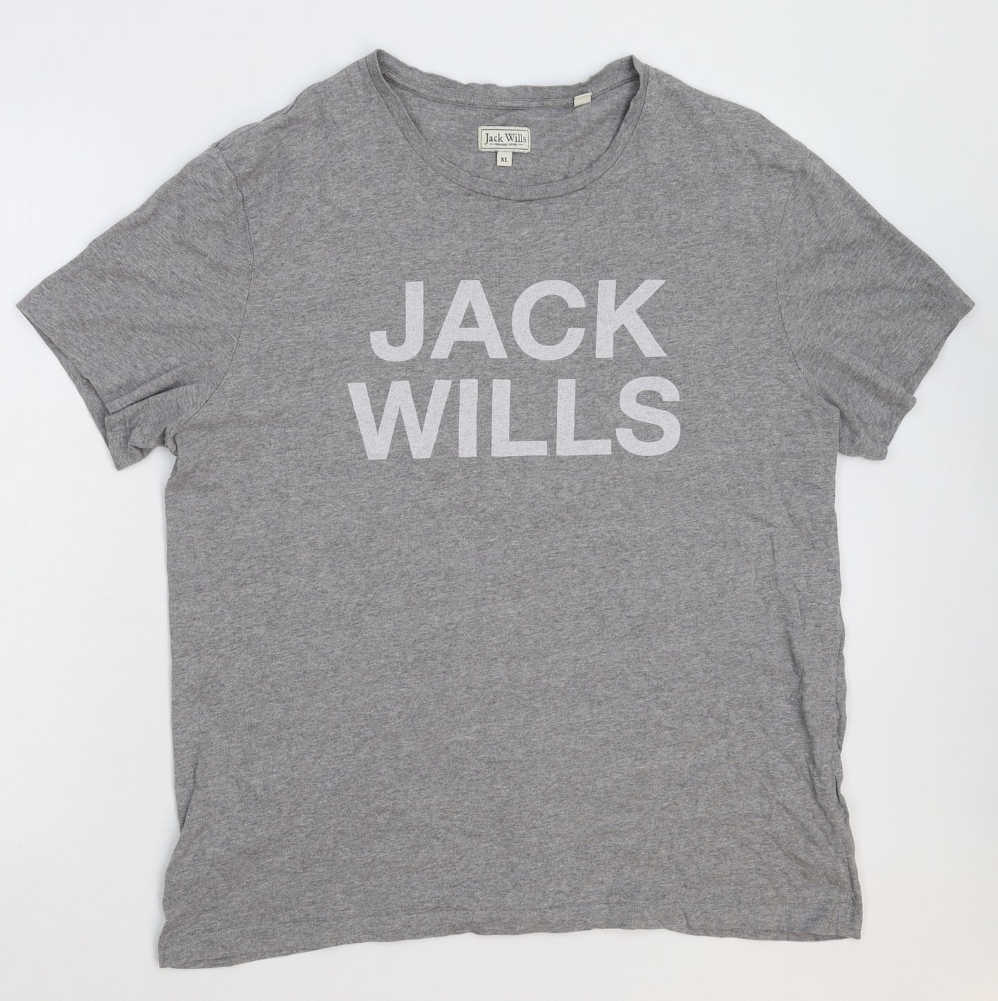 Jack Wills Mens Grey    T-Shirt Size XL