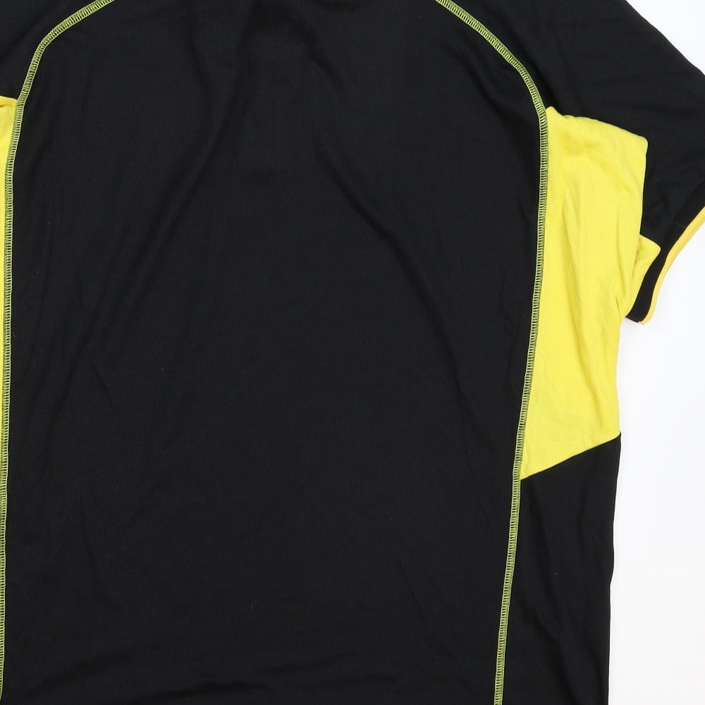 Akuma Mens Black   Jersey Polo Size XL