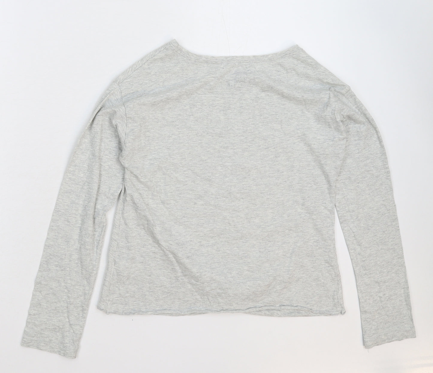 NEXT Girls Grey   Basic T-Shirt Size 11 Years