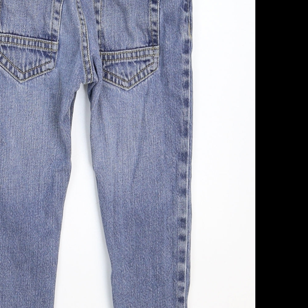 F&F Boys Blue  Denim Tapered Jeans Size 3-4 Years