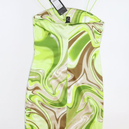 New Look Womens Green   Bodycon  Size 8