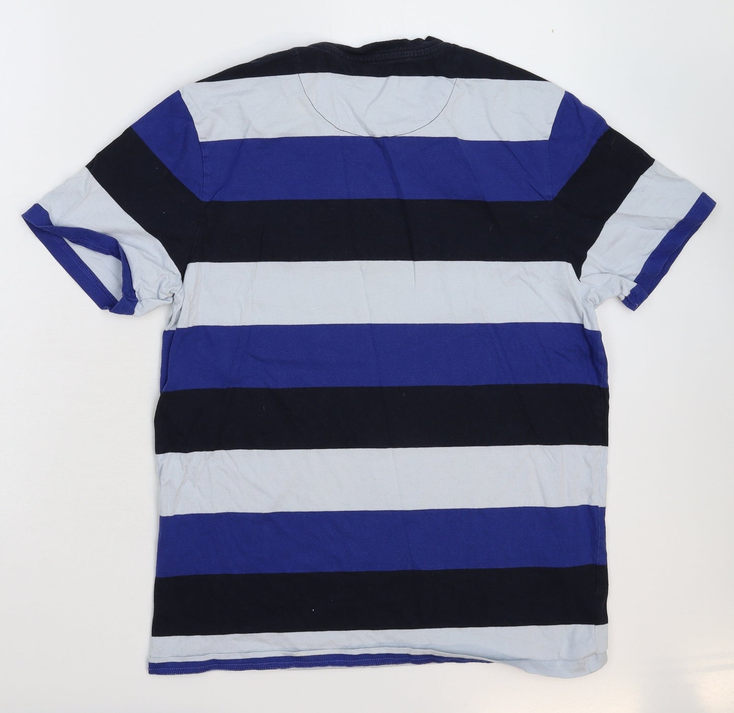 Lyle & Scott Mens Multicoloured Striped   T-Shirt Size XL