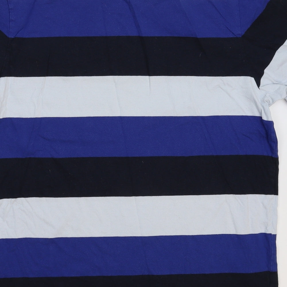 Lyle & Scott Mens Multicoloured Striped   T-Shirt Size XL