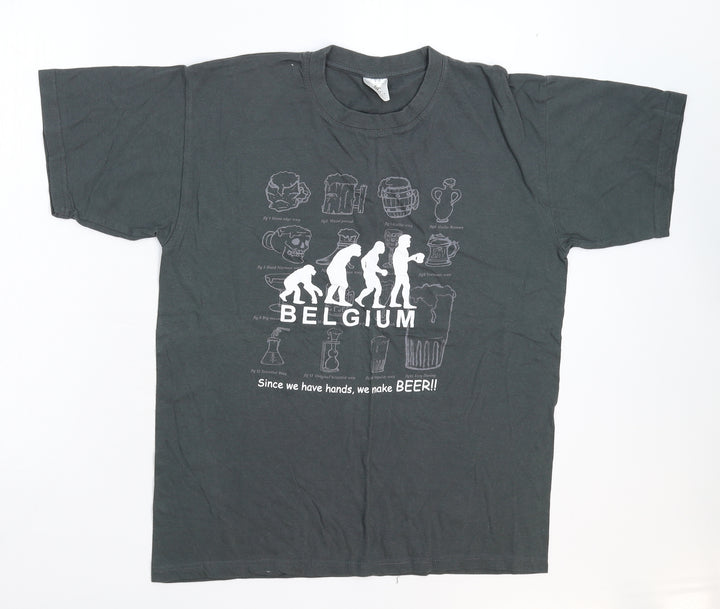 BC Collection Mens Grey T-Shirt Size S