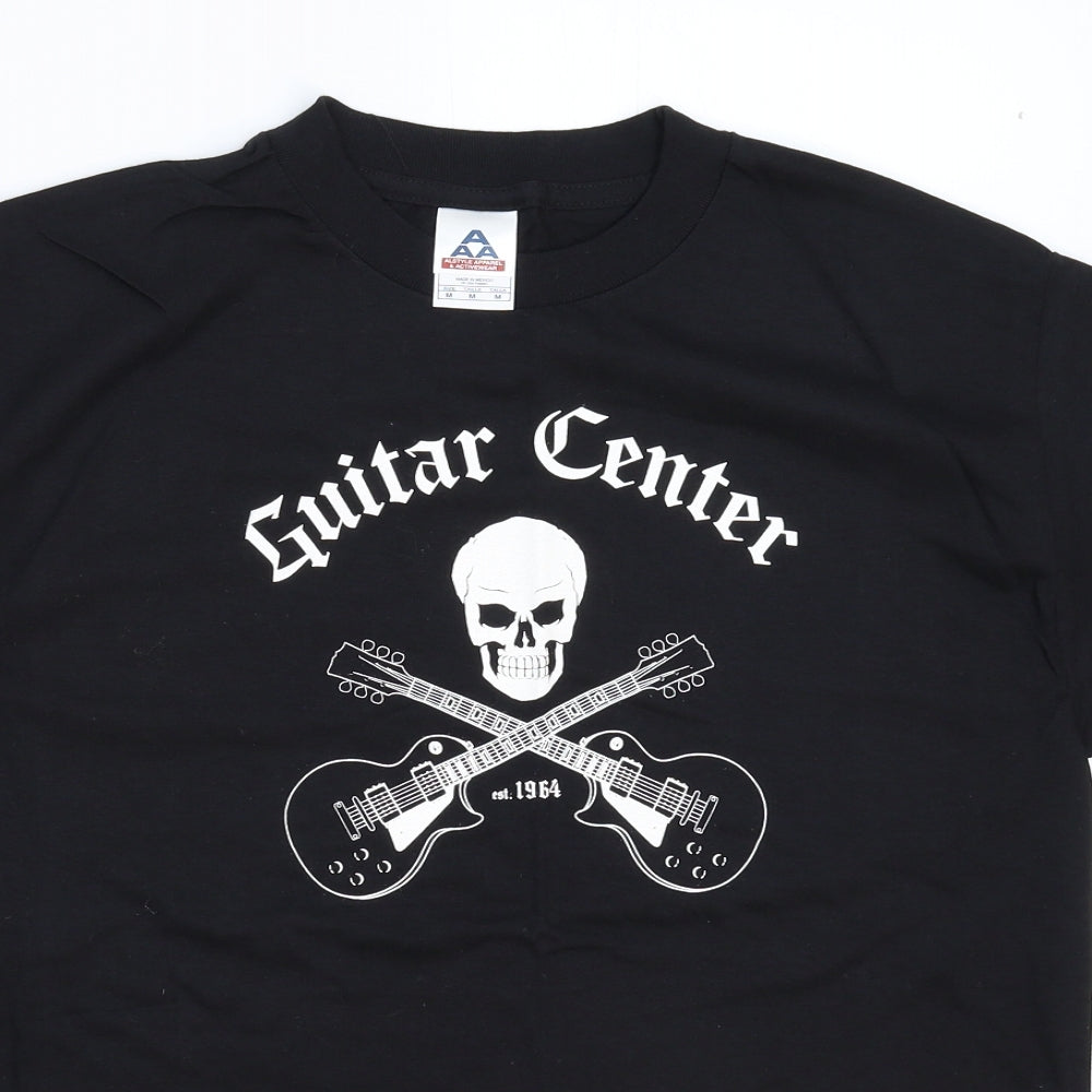 Alstyle Mens Black    T-Shirt Size M