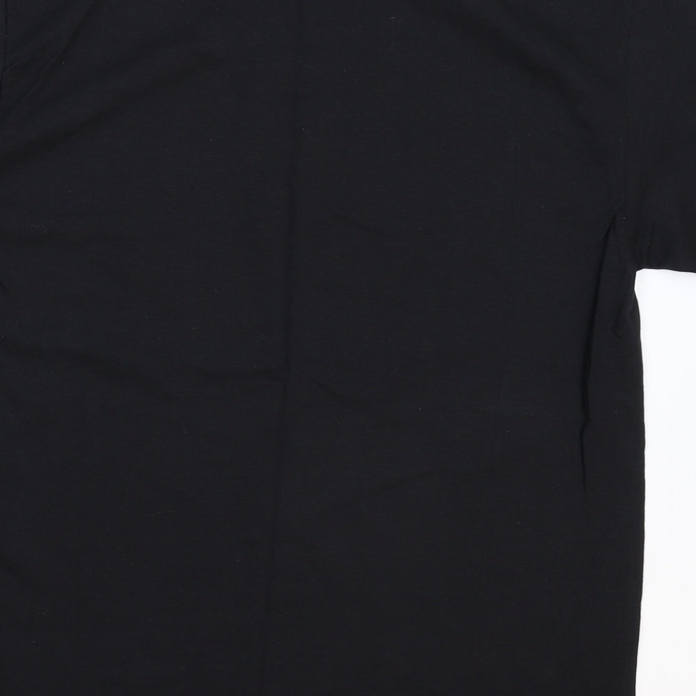 Alstyle Mens Black    T-Shirt Size M