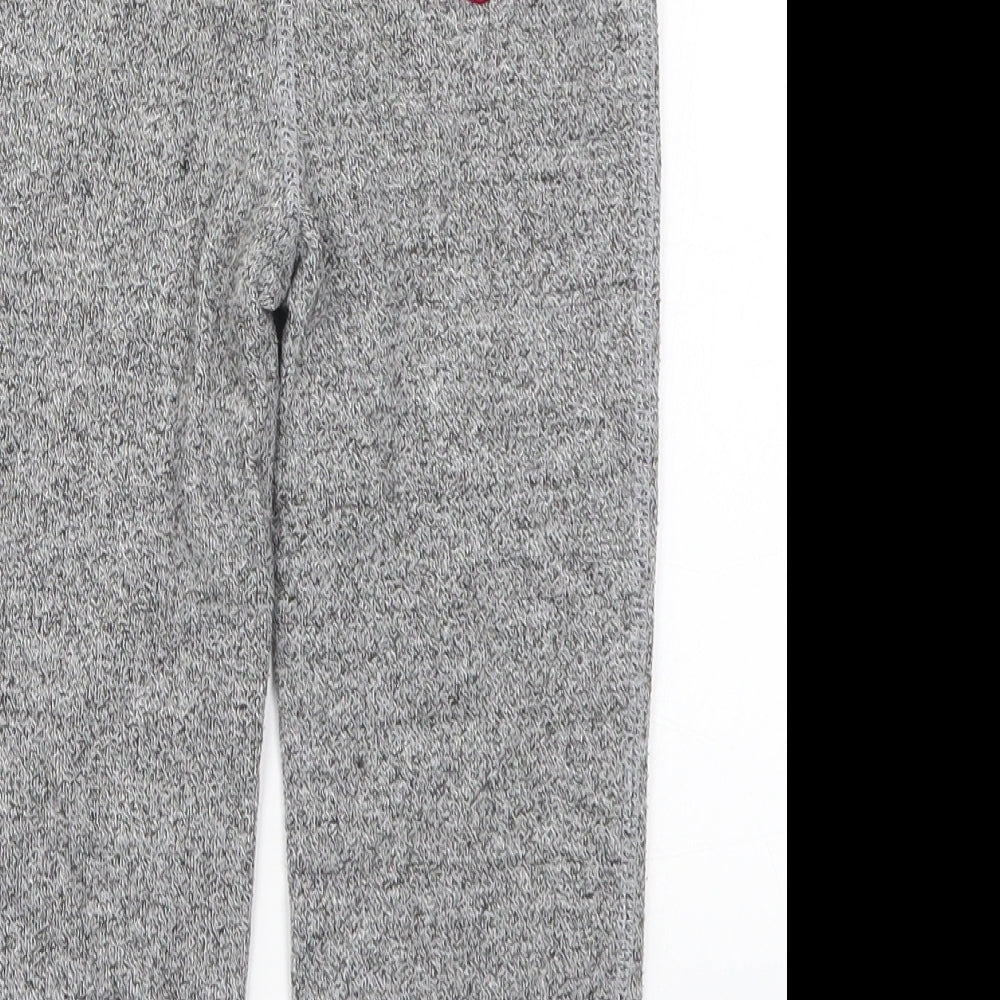 Roots Girls Grey   Sweatpants Trousers Size 3 Years