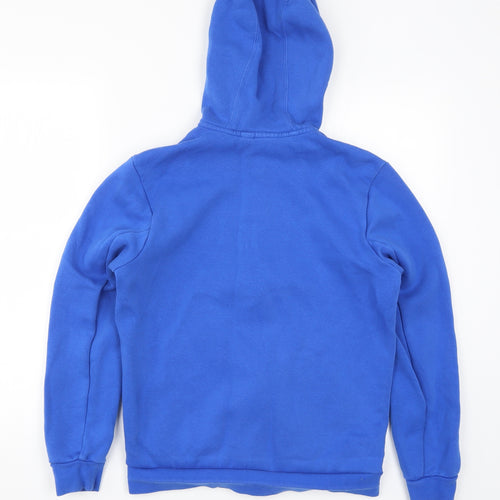 adidas Boys Blue   Full Zip Hoodie Size 13-14 Years