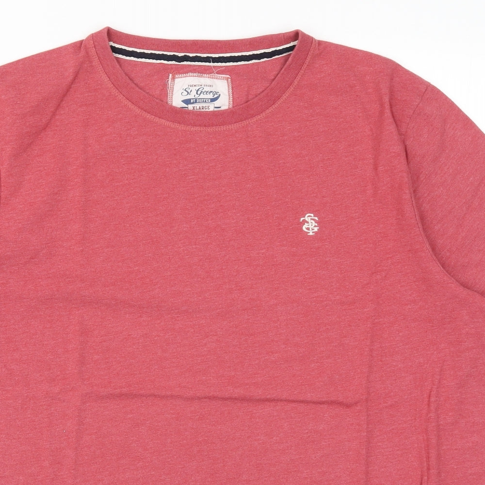 St George Mens Red    T-Shirt Size XL