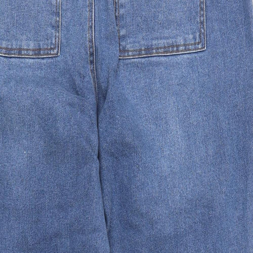 JD Williams Womens Blue  Denim Straight Jeans Size 22 L26.5 in