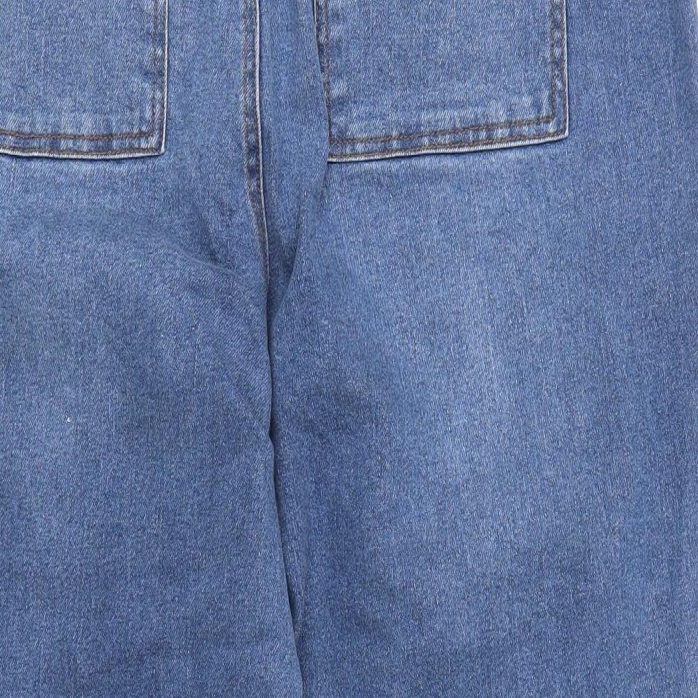 JD Williams Womens Blue  Denim Straight Jeans Size 22 L26.5 in