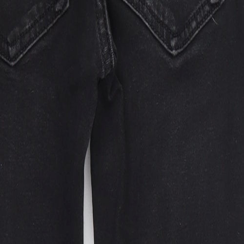 River Island Boys Black  Denim Skinny Jeans Size 9 Years