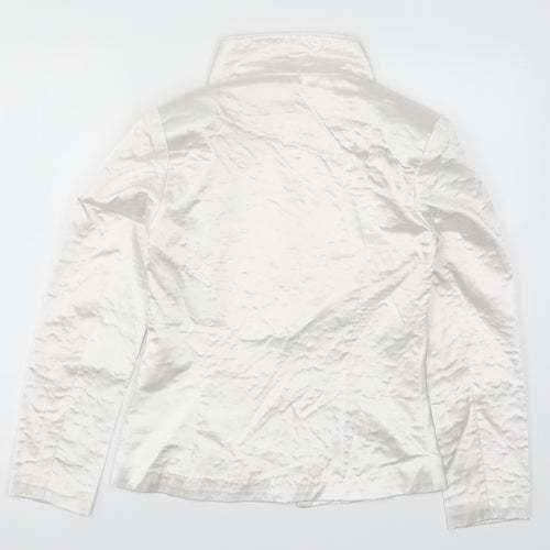 In the Style Womens White   Jacket  Size 6