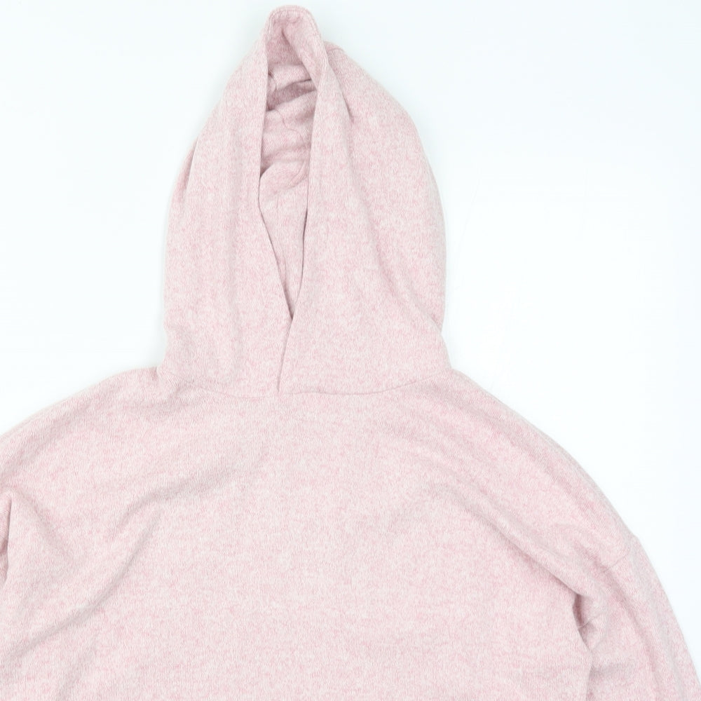 Marks and Spencer Girls Pink   Pullover Hoodie Size 11-12 Years