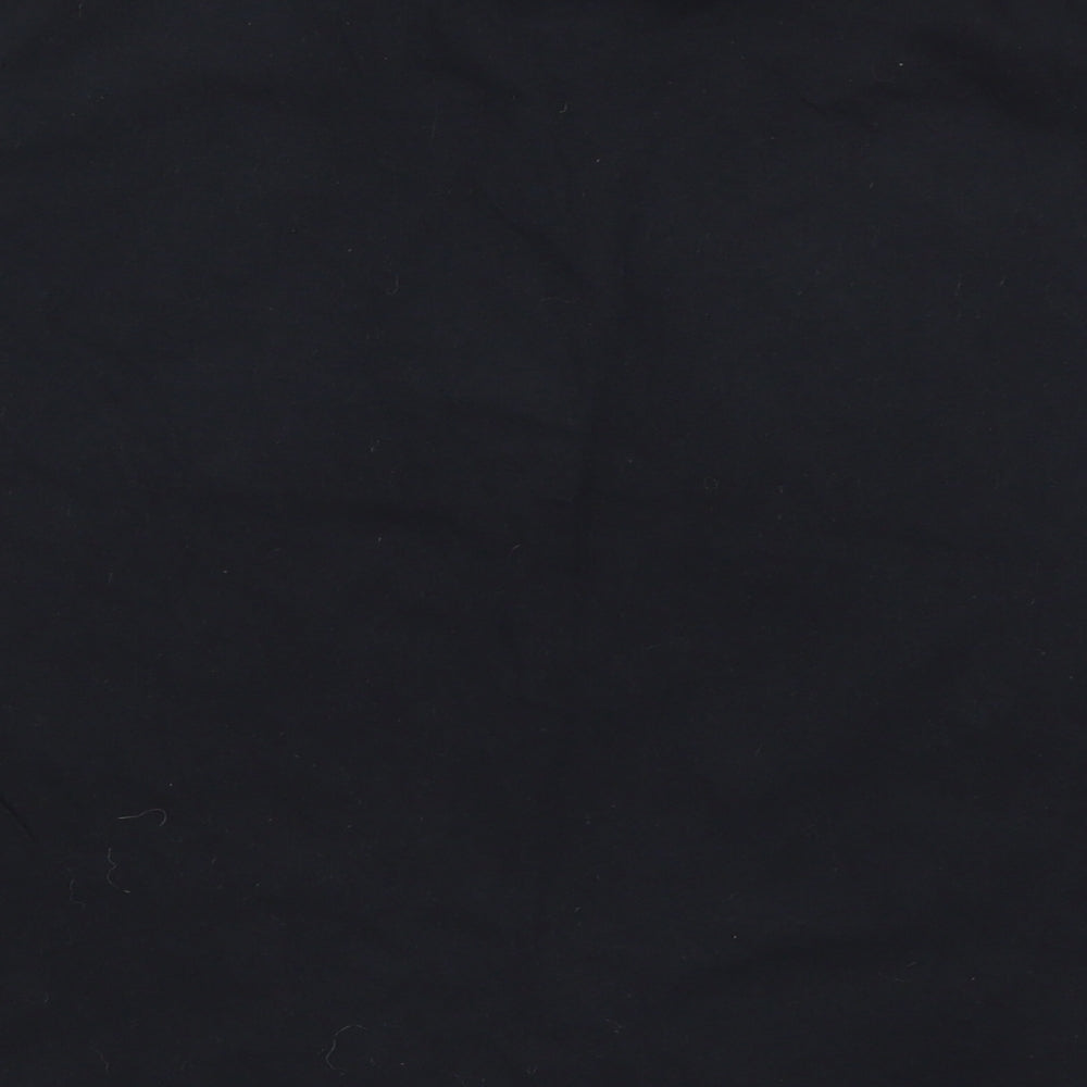 Gildan Girls Black   Basic T-Shirt Size XL  - Cat Glasses