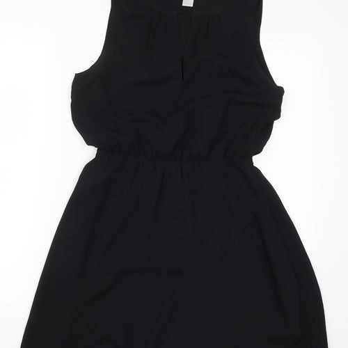 H&M Womens Black   A-Line  Size 8