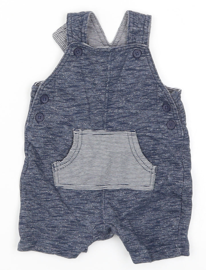 George Boys Blue Romper One-Piece Size 3-6 Months