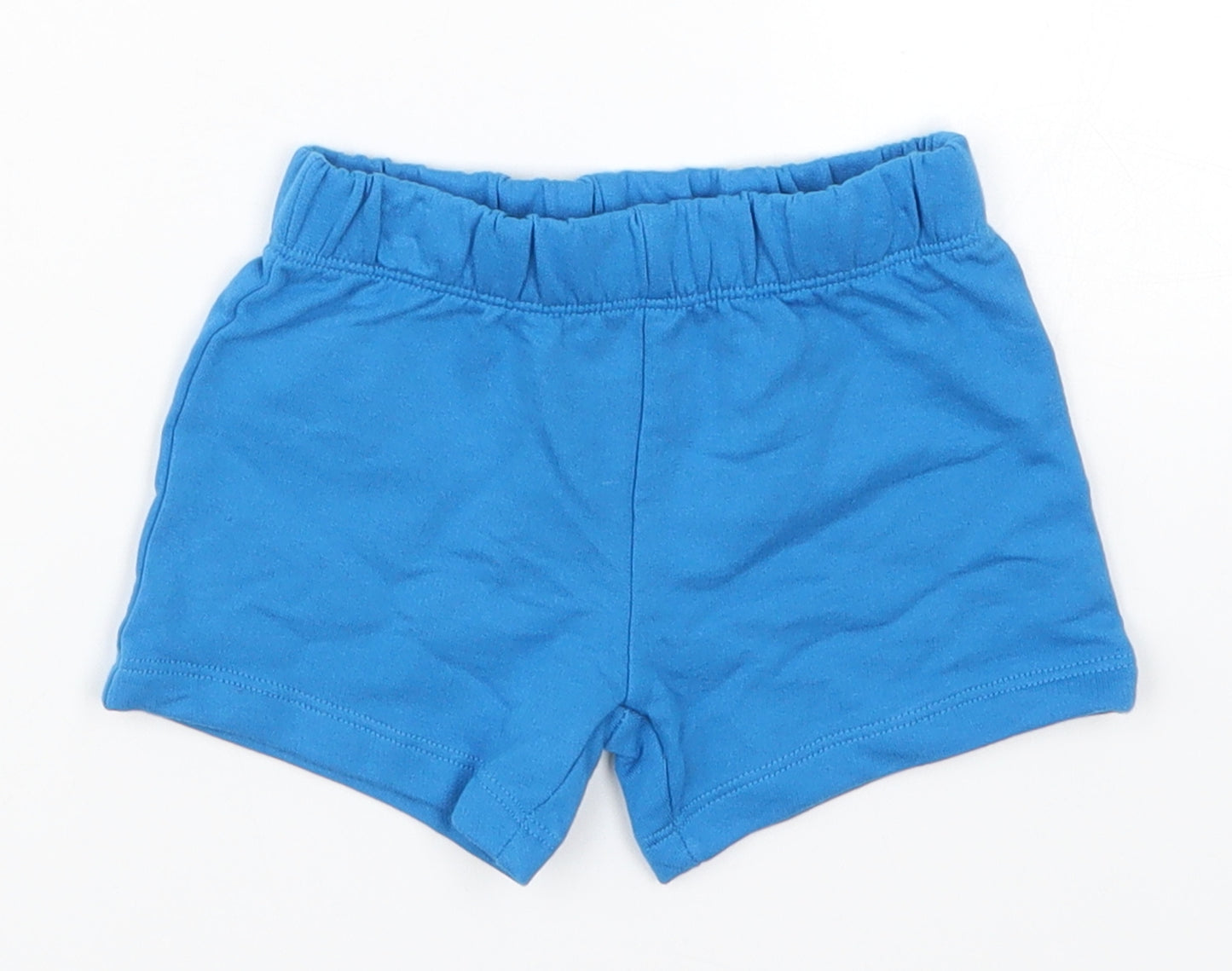 F&F Boys Blue   Cropped Trousers Size 3-6 Months