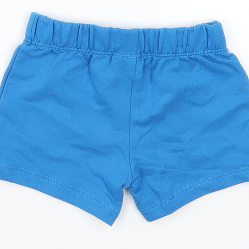 F&F Boys Blue   Cropped Trousers Size 3-6 Months