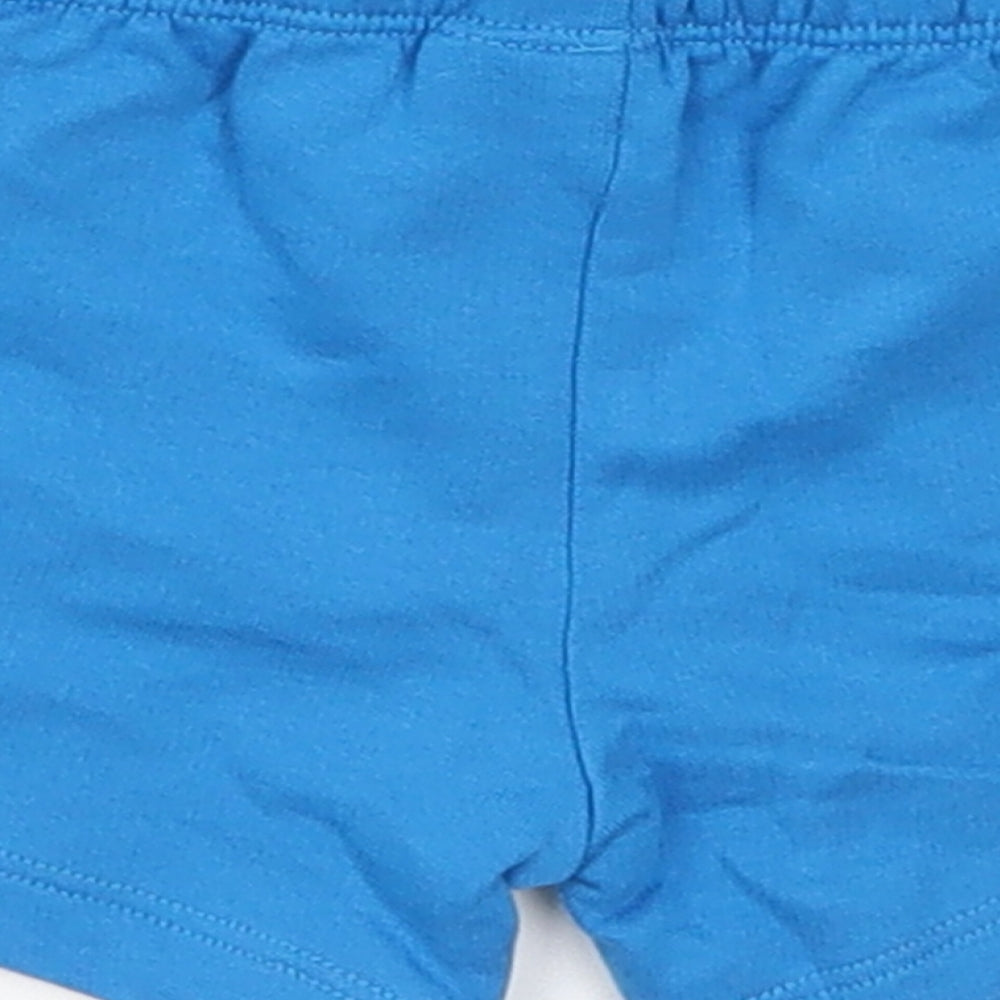 F&F Boys Blue   Cropped Trousers Size 3-6 Months