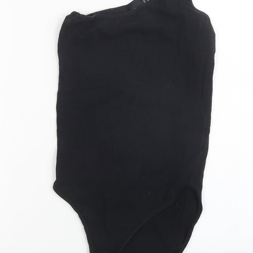 ASOS Womens Black   Bodysuit One-Piece Size 8