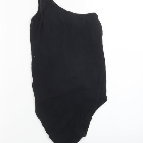 ASOS Womens Black   Bodysuit One-Piece Size 8