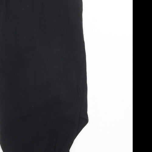 ASOS Womens Black   Bodysuit One-Piece Size 8