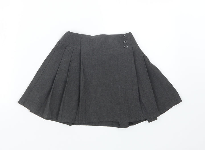 George Girls Grey A-Line Skirt Size 4-5 Years