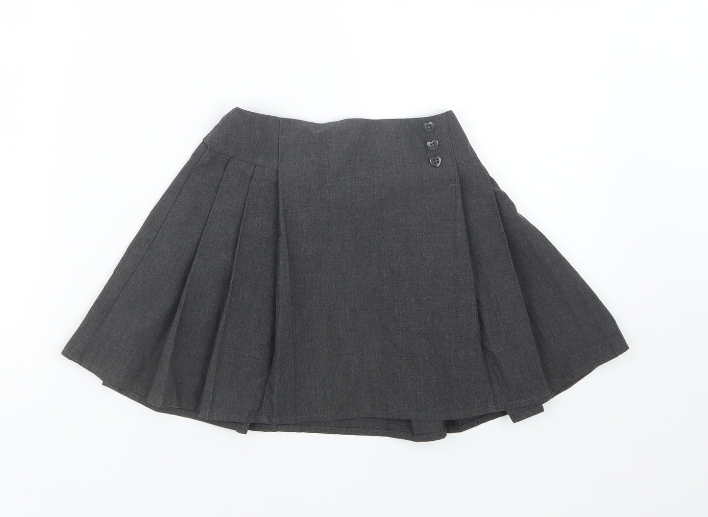 George Girls Grey   A-Line Skirt Size 4-5 Years