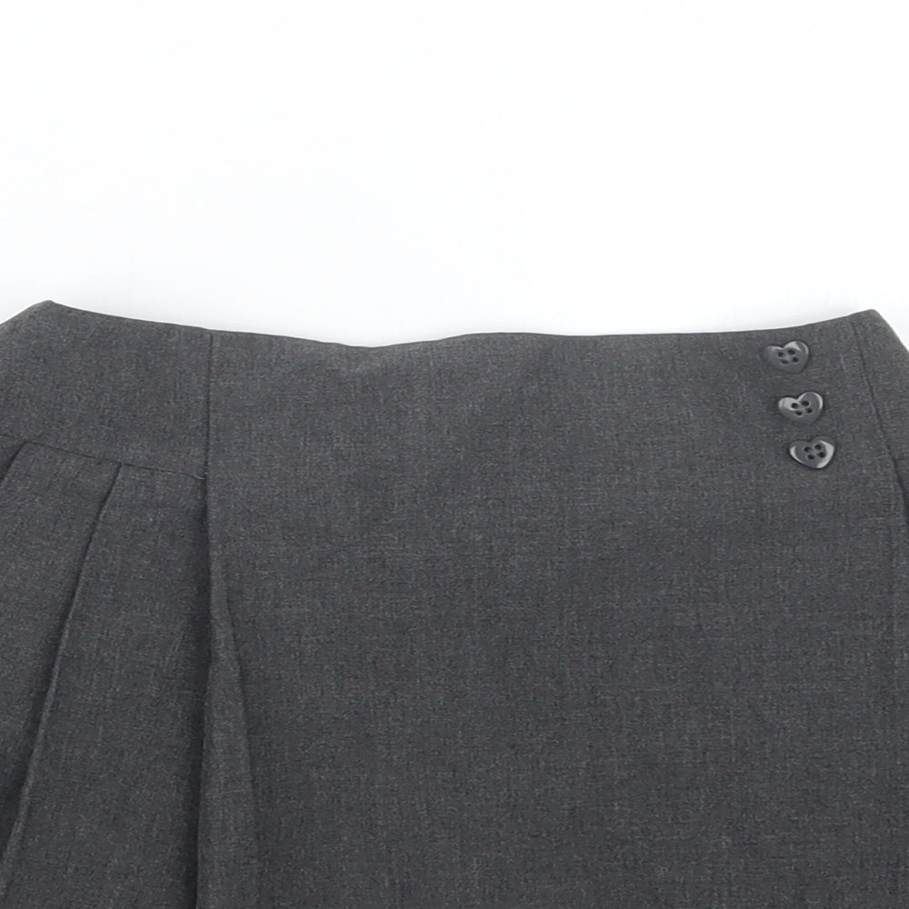 George Girls Grey   A-Line Skirt Size 4-5 Years