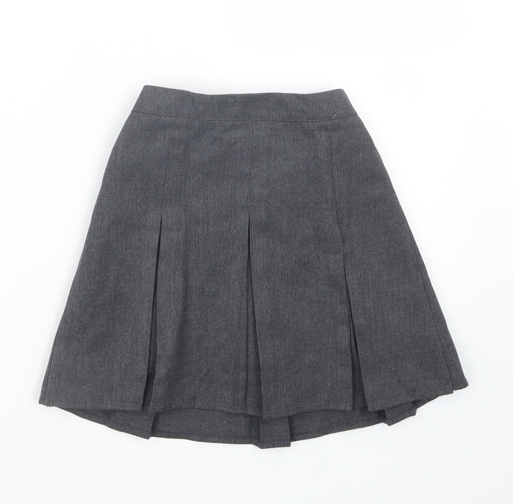 George Girls Grey   A-Line Skirt Size 4-5 Years
