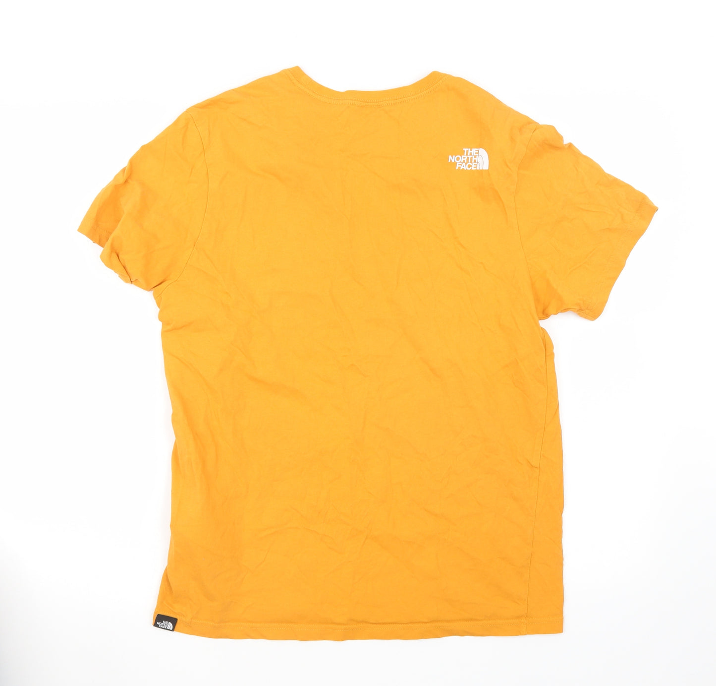 The North Face Mens Orange    T-Shirt Size M