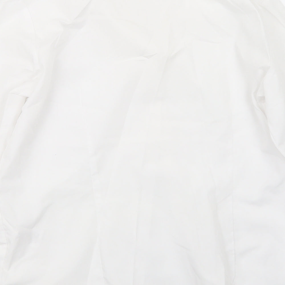 George Boys White   Basic Button-Up Size 13-14 Years