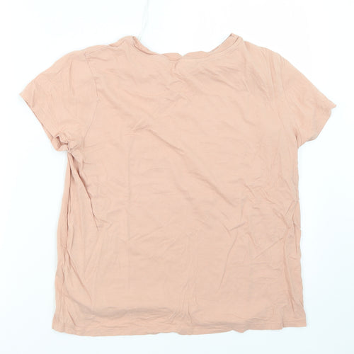 Divided by H&M Womens Pink   Basic T-Shirt Size M